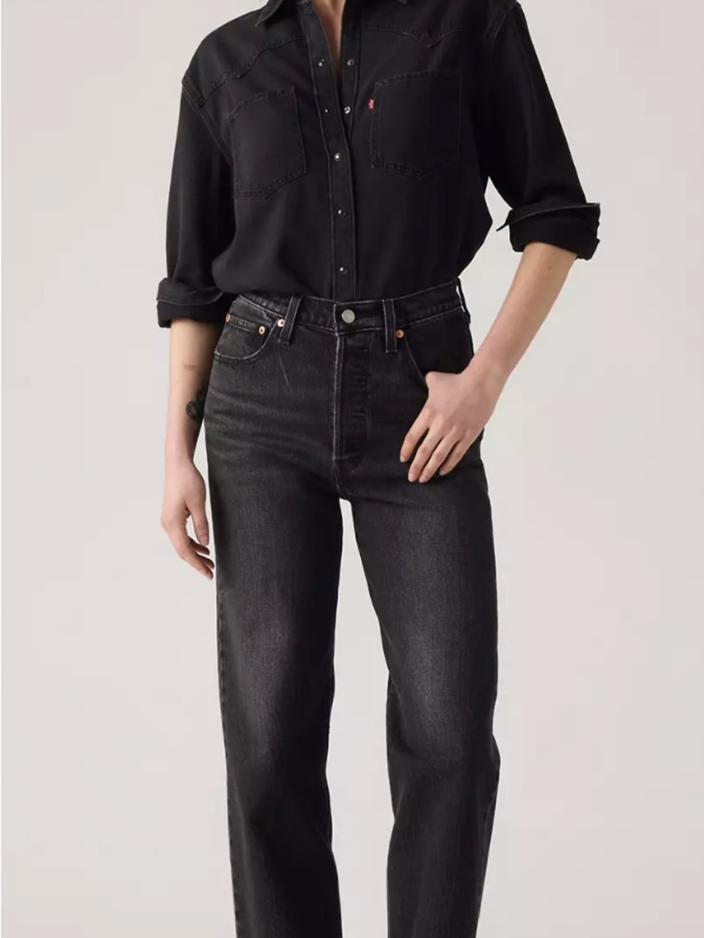 Levi's Ribcage Straight Ankle Jeans